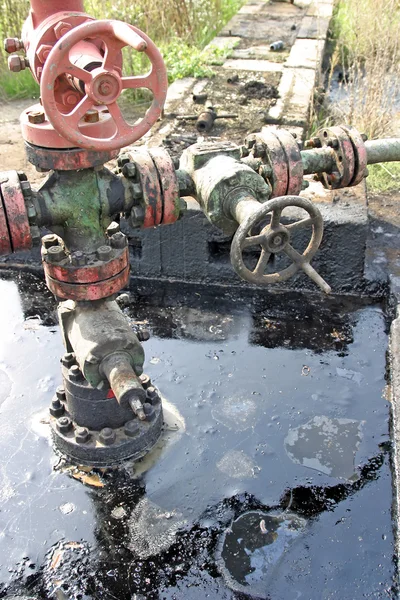 Contaminación petrolera — Foto de Stock
