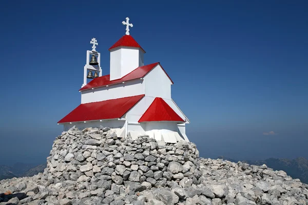 Stock image Little church at top of the mountain