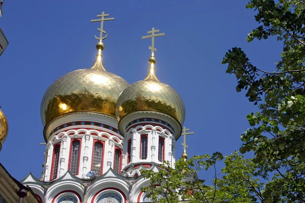 stock image Russian Orthodox church