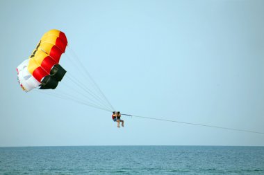 Greece - parasailing clipart