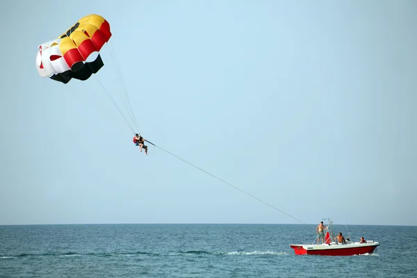 希腊-帆伞运动 — 图库照片
