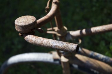 rusty bike clipart