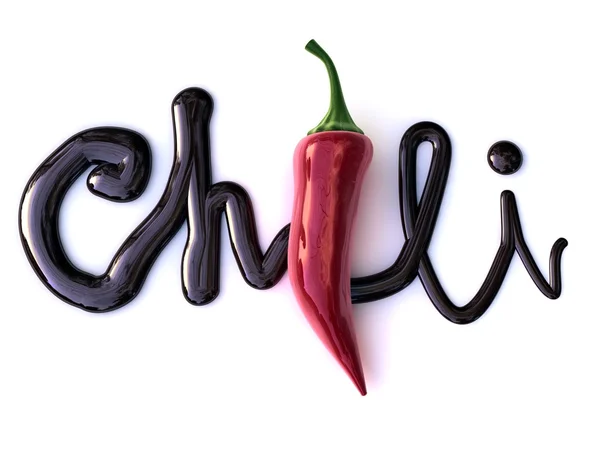 Logo chili — Zdjęcie stockowe