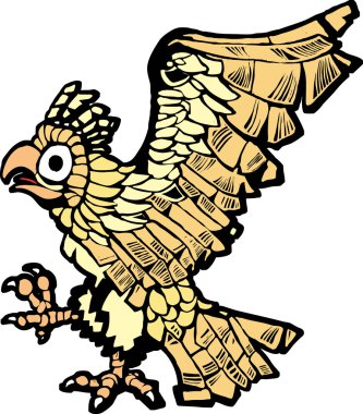 Aztec Eagle clipart