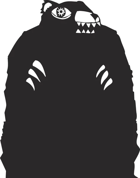 Ours noir — Image vectorielle