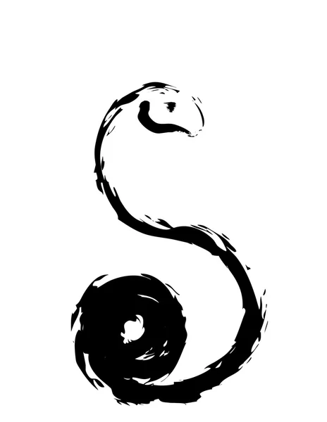 Serpiente espiral — Archivo Imágenes Vectoriales