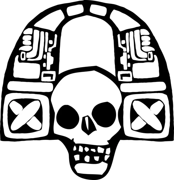 Casques d'écoute des Mayas # 1 — Image vectorielle