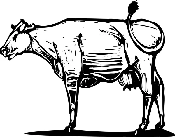 Vaca # 2 —  Vetores de Stock