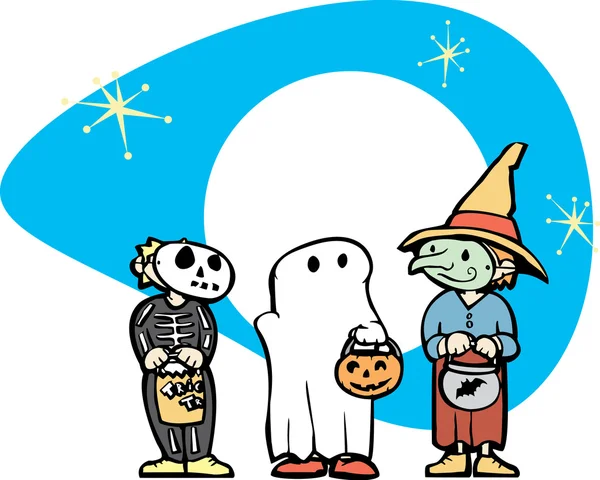 Dzieci Halloween #2 — Wektor stockowy