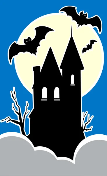 Haunted House — Stock Vector