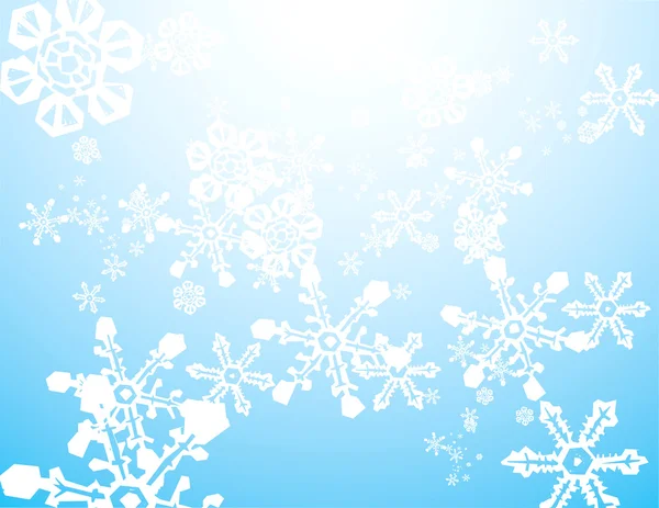 Tempête de neige fond — Image vectorielle