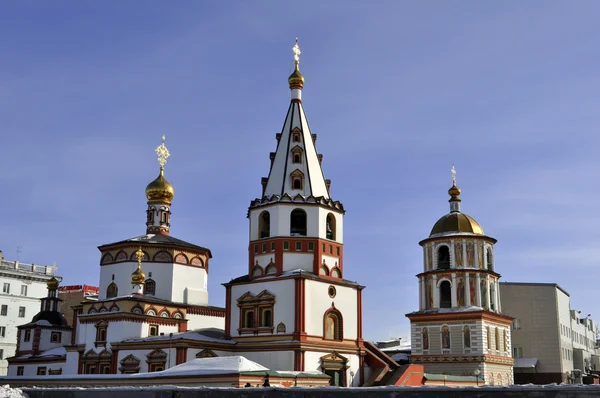 Goldene russische Kirche — Stockfoto