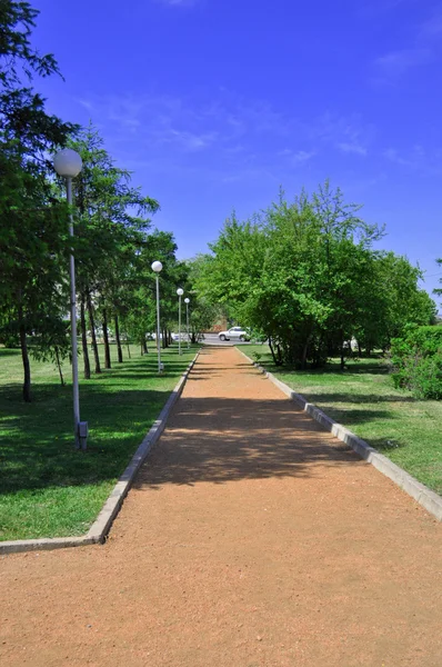Vista do parque — Fotografia de Stock