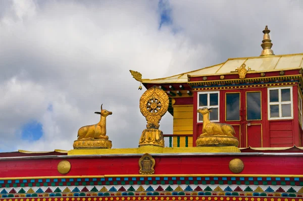 Буддийский дацан — стоковое фото