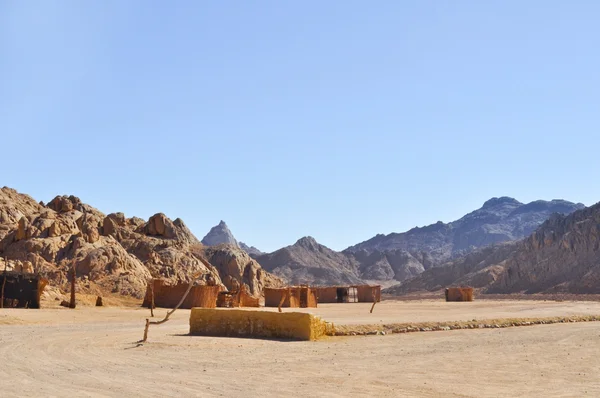 Bedoeïenen dorp — Stockfoto