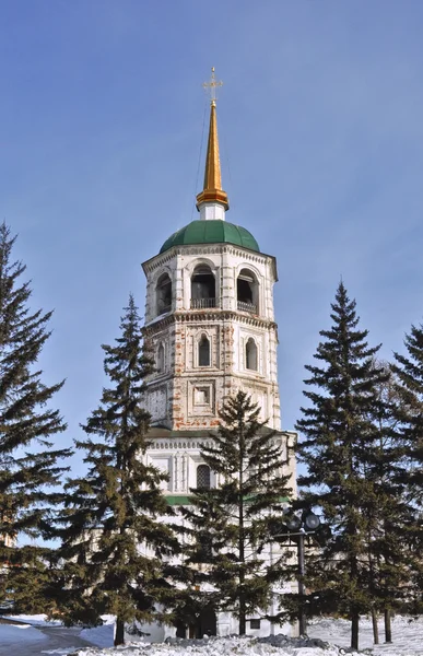 Λευκό ρωσική εκκλησία — Φωτογραφία Αρχείου