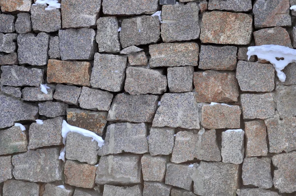 Vieux mur de briques - arrière-plan naturel ancien — Photo