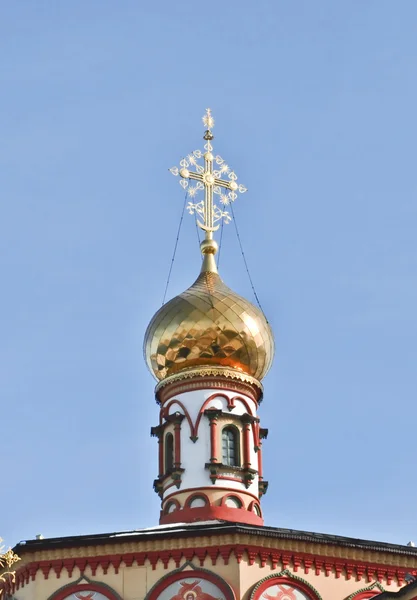 Igreja russa branca — Fotografia de Stock