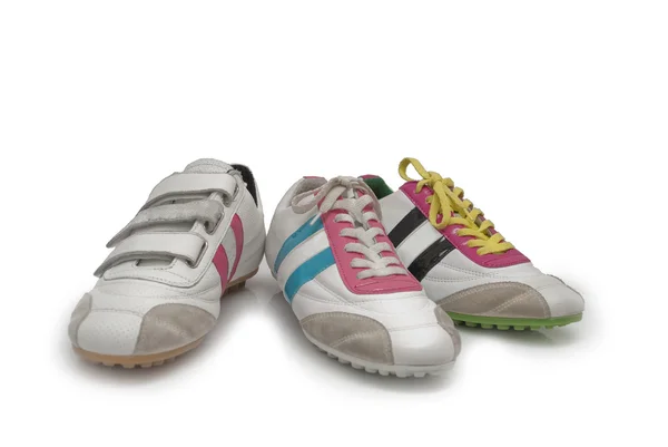 Three running shoe — Stock Photo, Image