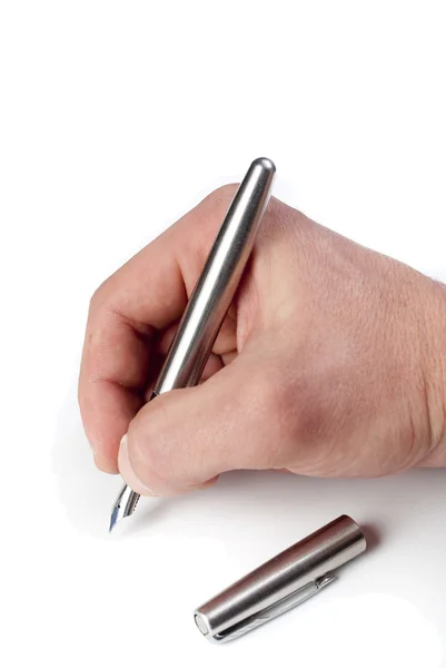 Hand pen — Stockfoto