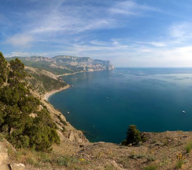 Körfezi'nin panoramik görünüm