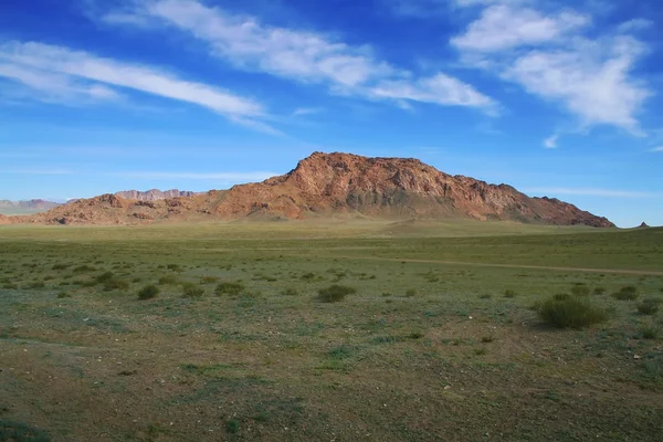 stock image Beautiful red mountain