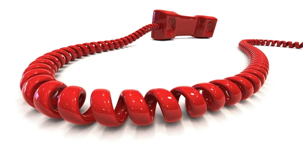 Rotes Telefon - Hotline — Stockfoto