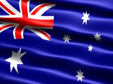 Flag of Australia clipart