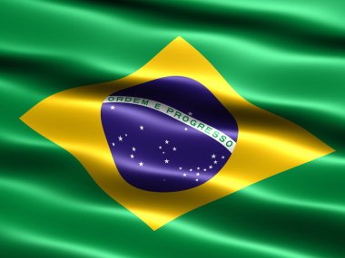 Flag of Brazil clipart