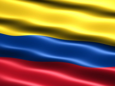 Flag of Colombia clipart