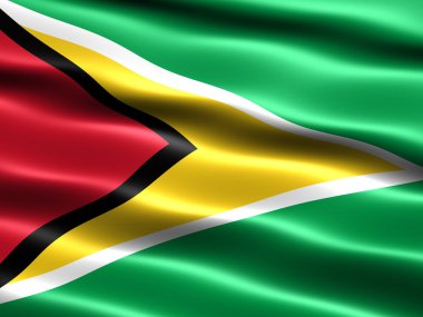 Flag of Guyana clipart