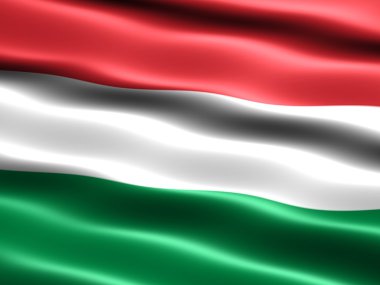 Flag of Hungary clipart