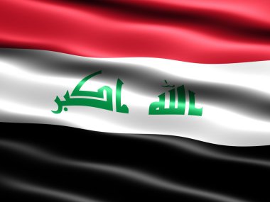 2008 flag of Iraq clipart