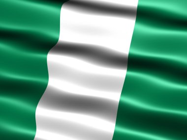 Flag of Nigeria clipart