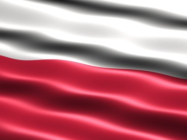 Flag of Poland clipart