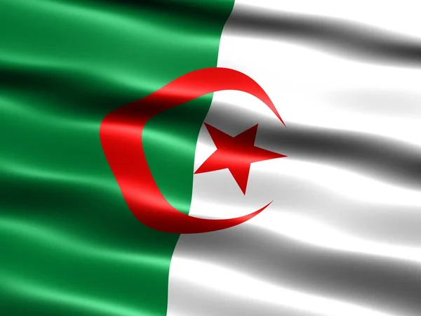 Drapeau de l'Algérie — Photo