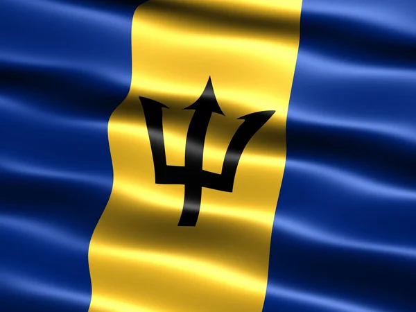 バルバドスの国旗 — ストック写真