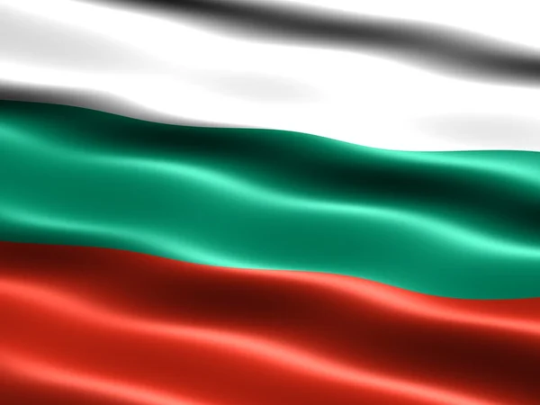 Bandiera della Bulgaria — Foto Stock