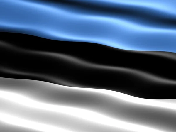 Bandera de Estonia — Foto de Stock