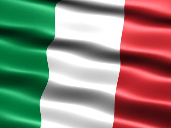 意大利国旗 — 图库照片