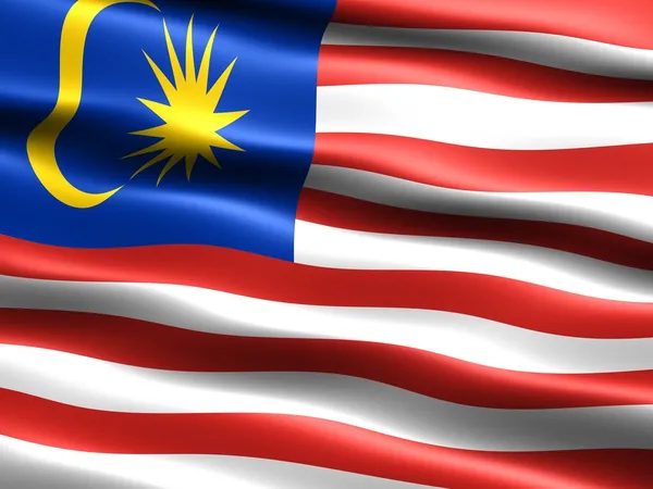 stock image Flag of Malaysia