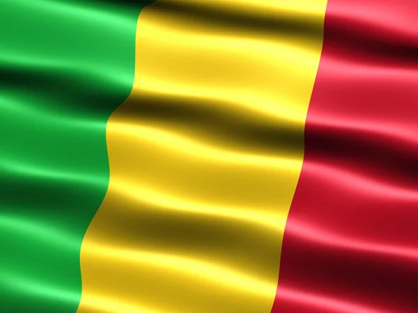 Mali bayrağı — Stok fotoğraf