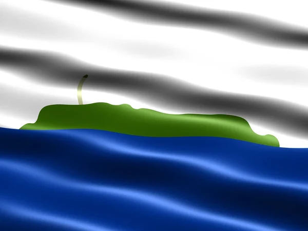 Navassa Adası bayrağı — Stok fotoğraf