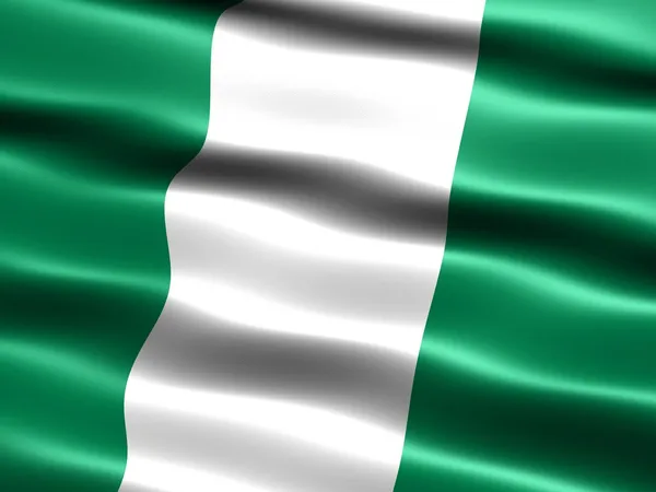 Bandera de Nigeria — Foto de Stock