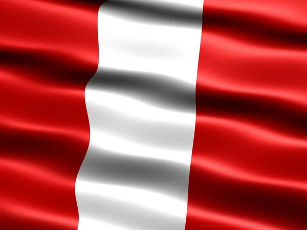 Bandera del Perú —  Fotos de Stock