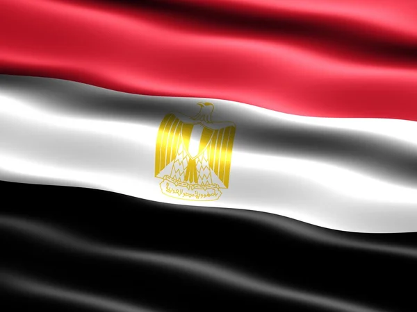 Флаг Египта Лицензионные Стоковые Изображения
