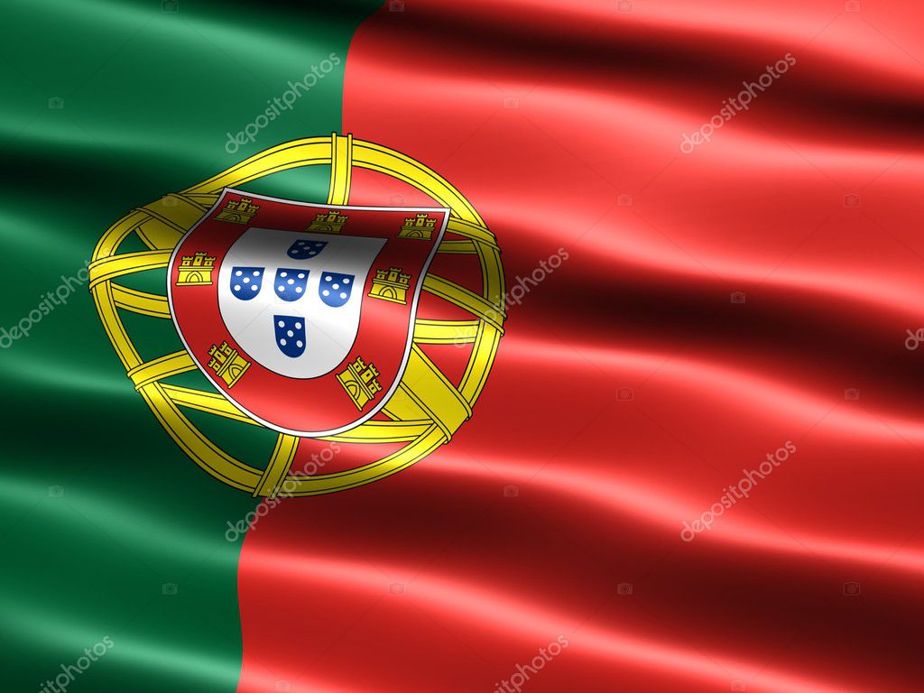 Flag of Portugal Stock Photo by ©mbangemann 2837107