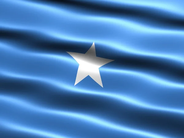 Флаг Сомали — стоковое фото