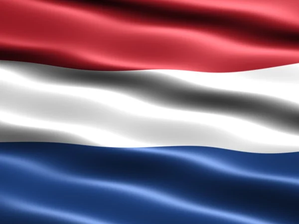Vlag van de Nederlanden — Stockfoto