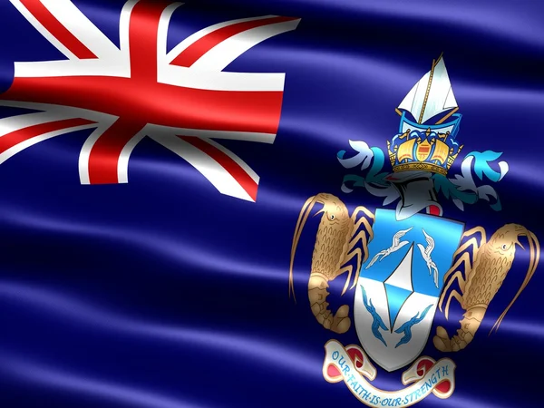 Bandiera di Tristan da Cunha — Foto Stock